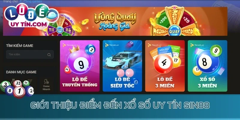 Giới thiệu điểm đến xổ số uy tín Sin88