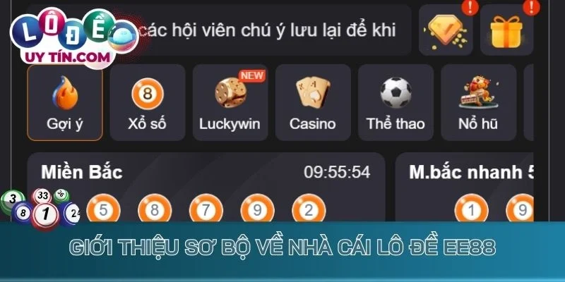 Giới thiệu sơ bộ về nhà cái lô đề Ee88