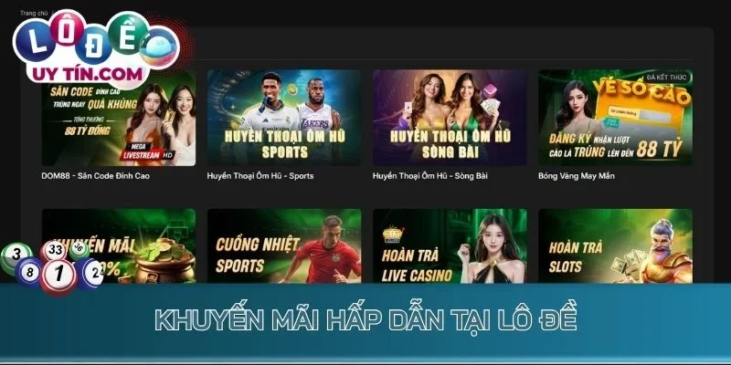 Khuyến mãi hấp dẫn tại lô đề 