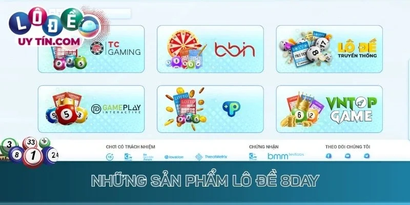 Những sản phẩm độc quyền tại 8day