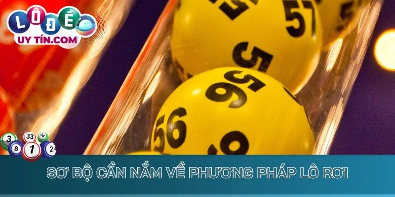 Lô Rơi - Bắt Số Cực Chuẩn Thu Lãi Siêu Khủng Liền Tay 1 Sơ bộ cần nắm về phương pháp lô rơi